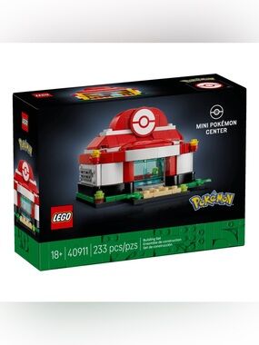 Lego Mini Pokemon Center 40911 NEW SEALED Insider Exclusive Retired Complete